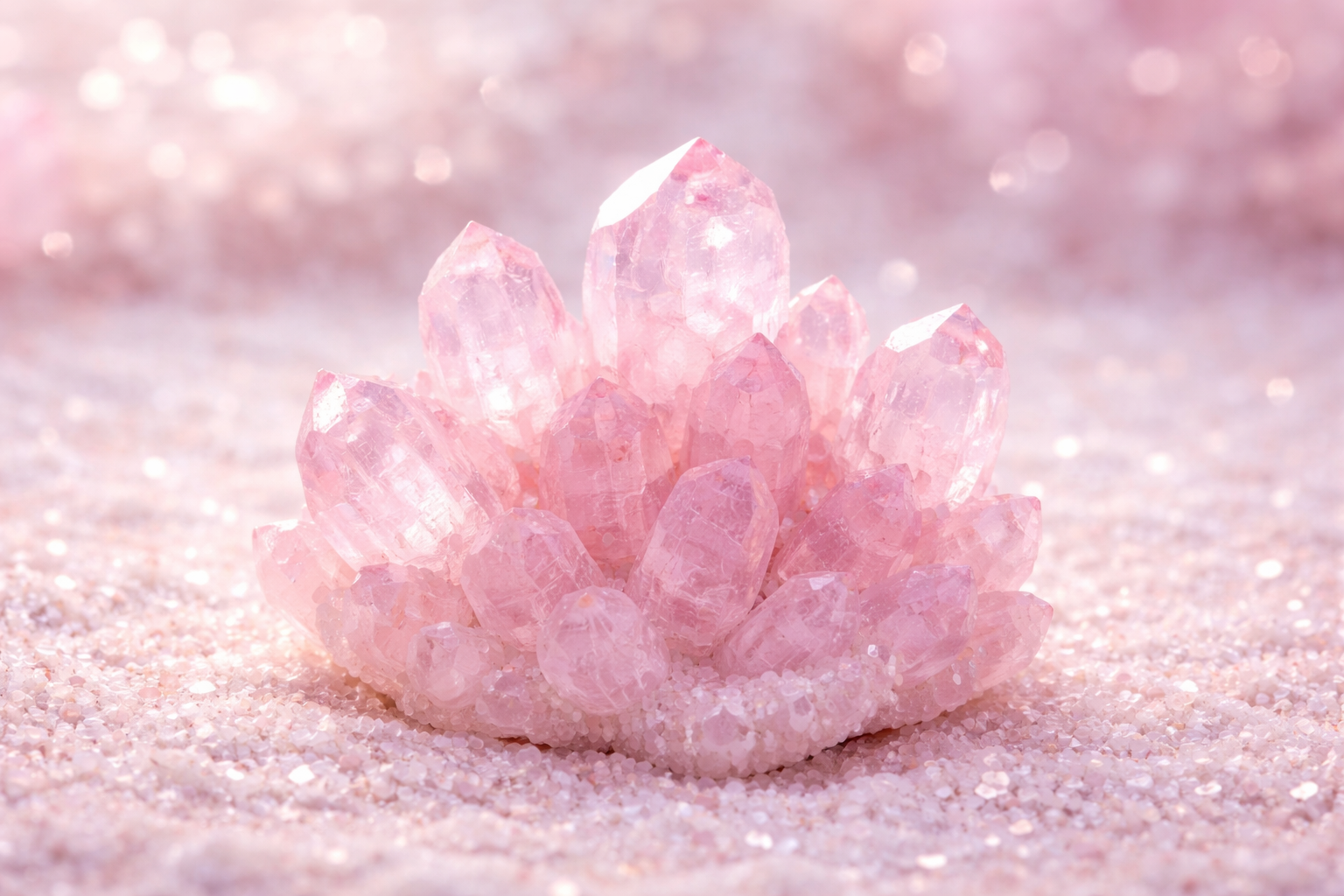 Rose Quartz Crystal — Lima Energy Studio